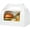 White boxes with window, variant on 30 Pack 9x6x6 White boxes with window Cardboard Gable Boxes for Bakery, Lunch, Gift Giving