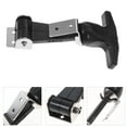 thumbnail image 6 of Latch Rubber T Handle Draw Latches Hood Box Tool Door Catch Flexible  Hasp Stainless Catches Absorption Tension Plastic, 6 of 7