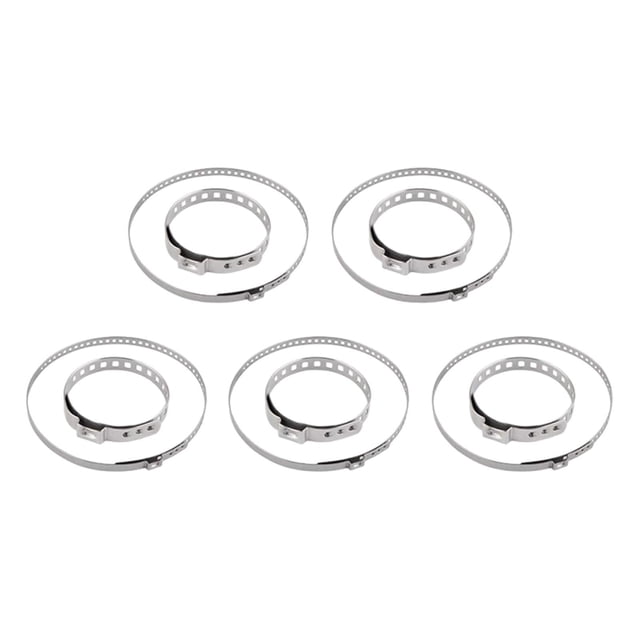 Juego de abrazaderas para fuelle de junta homocinética, abrazaderas de acero para fuelle de junta homocinética, accesorios universales para coche, fuelle de junta homocinética 10 piezas
