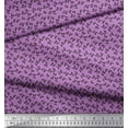 thumbnail image 2 of Soimoi Polyester Crepe Fabric Artistic Leaves Print Sewing Fabric Yard 42 Inch Wide, 2 of 5