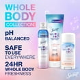 thumbnail image 4 of Secret Whole Body Deodorant Stick for Women, Naturally Derived Ingredients, Unscented, Aluminum Free Deoderant Stick, 72 HR Odor Protection, 2.4 oz (Pack Of 3), 4 of 14