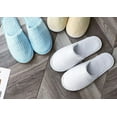 thumbnail image 6 of 6 Pairs Spa Slippers, Non Slip Disposable Wholesale Bulk Hotel Slippers for Guests, Multi Color Reusable House Slippers, Indoor, Bathroom, Bedroom, Travel Slippers for Women, Men, Unisex, 6 of 6