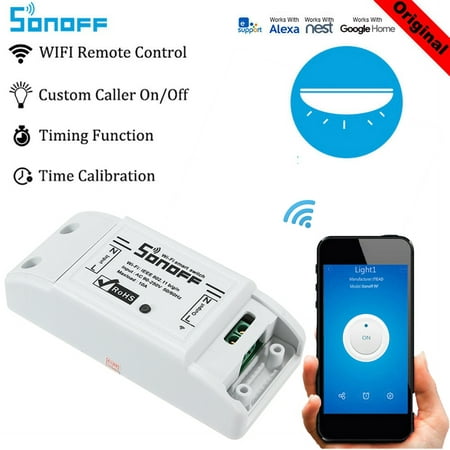 SONOFF DIY Wifi Wireless Smart Switch Module Board for Android/IOS，Mobile Phone App Remote Control (Best Point Of Sale App)