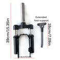 thumbnail image 3 of Delantera Amortiguador Funcional Kits De Montaje De Scooter De Aluminio Amortiguador Hidráulico Simple Suspensión Delantera Exquisita Para Reparación De Scooter Al Aire Libre Yuarrent OD005369-00, 3 of 6