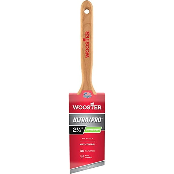 Wooster Genuine 2.5" Ultra/Pro Extra-Firm Angle Sash Paintbrush # 4153-2.5