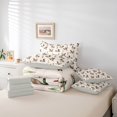 thumbnail image 6 of Manfei Wild Mallard Duck 7pcs Queen Bedding,Farmhouse Cabin Bedding Comforter Set Queen,Light Gray Reversible, 6 of 7
