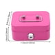 thumbnail image 4 of Contenedor Monedas Caja Ahorro Dinero Metal Con Cerradura Llave Almacenamiento Pequeña, 4 of 9
