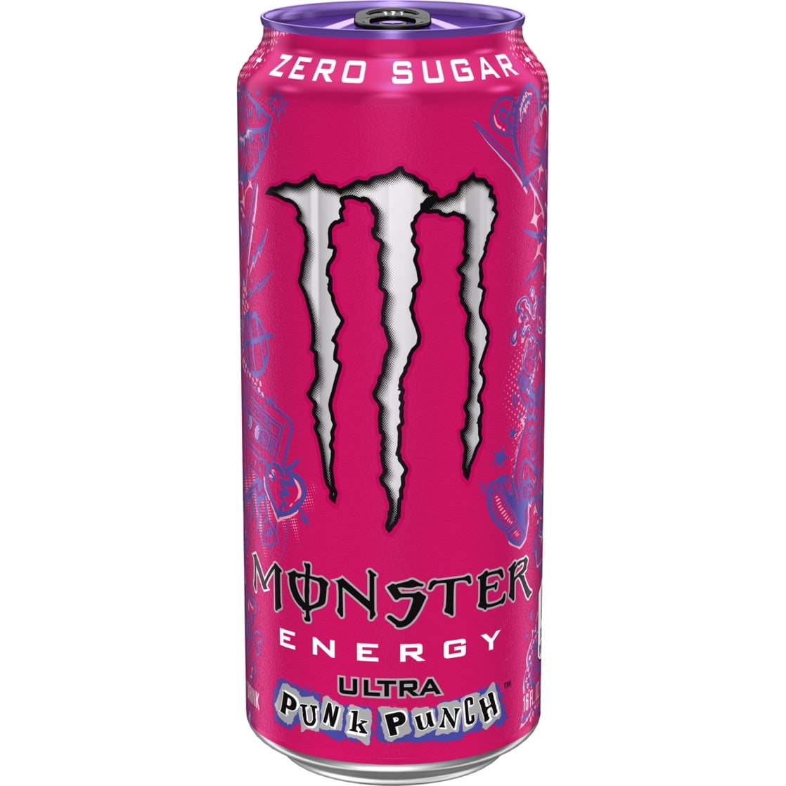 Monster Energy Sugar Free Ultra Variety Pack, 16 fl oz Cans, 3 Pack (Ultra Sunrise, Ultra Punch, Ultra Wild Passion)