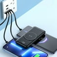 thumbnail image 3 of Magnetic Wireless Power Bank 900000mAh Portable Mag Safe Charger Fast Charging, 3 of 12