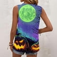 thumbnail image 4 of Bbyeadc Halloween Tank Tops for Women Square Neck Spider Web Print Casual Relax Fit Camisole for Fall Street Halloween Daily Wear,Multicolor(S), 4 of 4