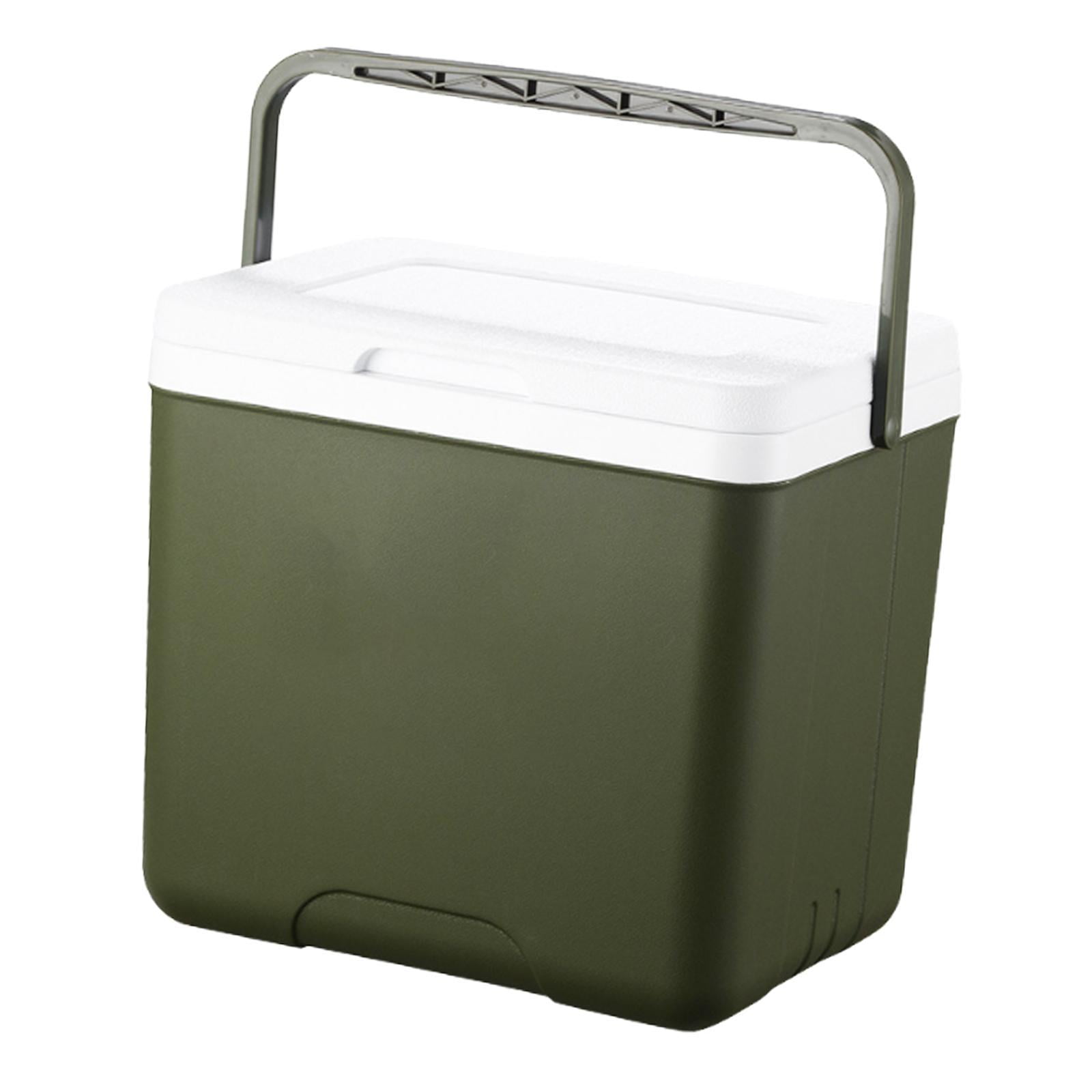 Miulika Container Portable Beverage Storage Organizer Hot/Cold Retention Ice Chest Small for BBQ Picnic Beach Party 24L
