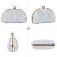 thumbnail image 2 of LinYooLi Women Mini Seashell Evening Clutch Handbag Chain Strap Cross-body Bag, 2 of 7