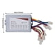 thumbnail image 2 of M Buder Controlador de Motor de Escobillas Eléctrico 36V 800W para Triciclo y Scooter (21 cm / 8.2 inches), 2 of 9