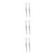 thumbnail image 2 of Sonducket 1 par de pendientes de metal galvanizado con borlas adornos únicos de moda joyería del Día de San Valentín para mujer blanco Type1 NO1 Sonducket CBP201560, 2 of 6