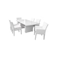 thumbnail image 2 of Table de Salle à Manger Rectangulaire Monaco 4 Chaises Sans Bras 2 Chaises, 2 of 2