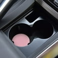 thumbnail image 4 of Premium Rubber Car Cup Holder Mats - Non-Slip, Waterproof & Durable, Easy to Clean, Universal Fit for Car Interiors, Set of 2, 4 of 5