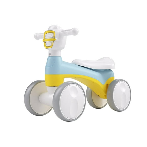 Bicicleta de equilibrio con luces para bebés en edad preescolar Azul