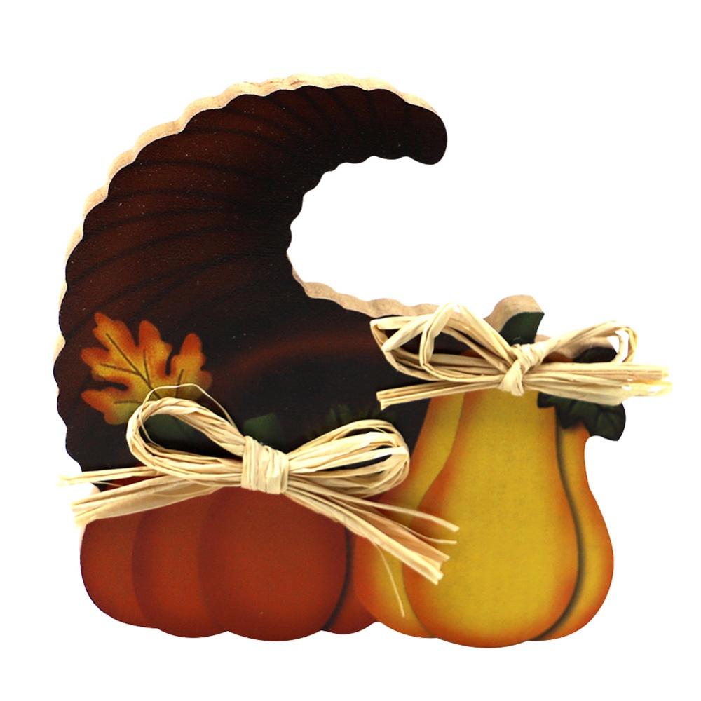 Novobey Halloween Table Decorations, Pumpkin Table Centerpieces Wooden
