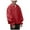 Red, variant on Adeawade Boys Tops 3-4 Years Ruffled Long Sleeves Dress Shirt Solid Color Round Neck Tops Pullover Hoodies Cool Outfits Brown