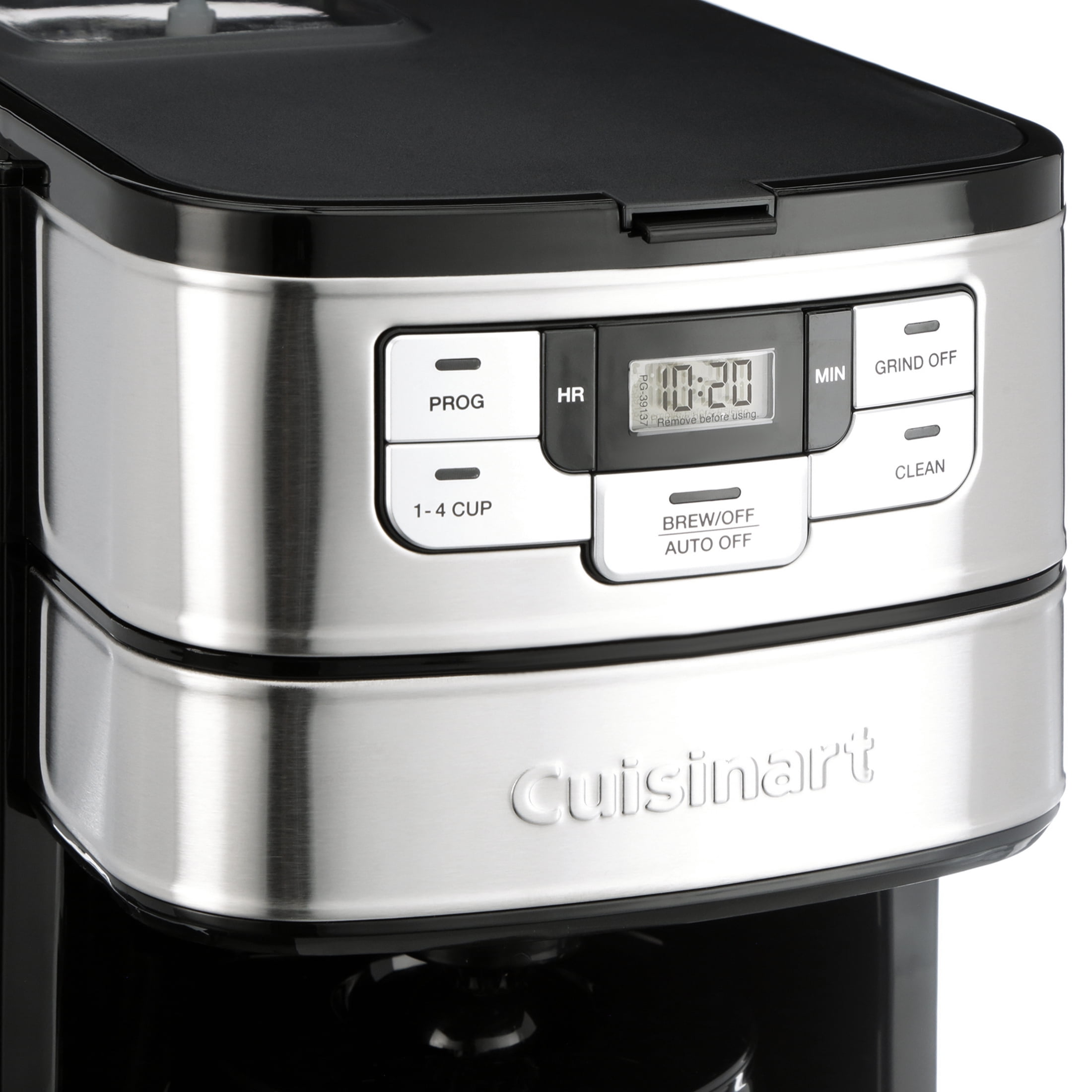 Cuisinart DGB-400 Automatic Grind & Brew 12-Cup Coffeemaker - Black/Silver  86279174772