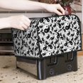 thumbnail image 7 of Zufioo Yin And Yang Universal Four Slice Toaster Cover,Quilted Toaster Appliance Dust-proof Cover For Kitchen Small Appliance(Cover only), 7 of 7