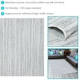 thumbnail image 6 of Sunnydaze Artistic Storms Indoor/Outdoor Patio Area Rug 8x10 Foot - Iced Silver - Weather-Resistant Polypropylene - Porch, Camping and Backyard Area Rug (8' x 10' 9"), 6 of 8
