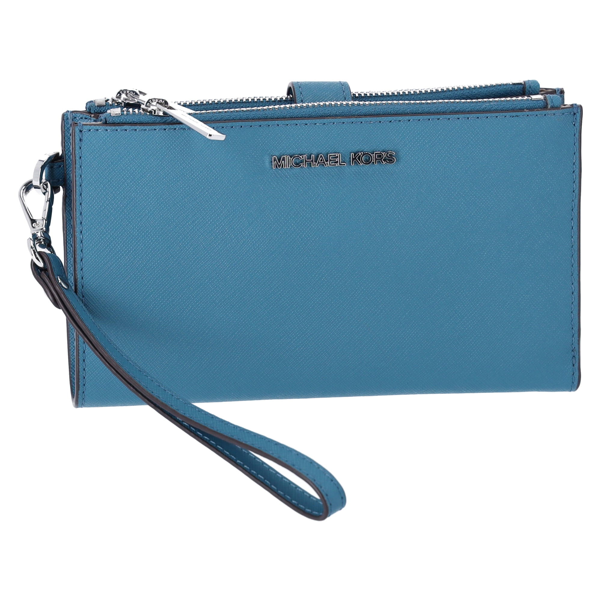 Michael Kors Jet Set Designer Travel Wristlet, Large Double Zip
