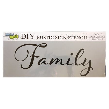 UPC: 0842254021765 | The Crafter s Workshop Stencil  Family  16.5  x 6