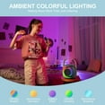 thumbnail image 5 of ENERFACE Mini Karaoke Machine for Kids and Adults Portable Bluetooth Karaoke Speaker with Wireless Microphone Perfect for Boys Girls Karaoke Toys Birthday Gifts and Home Party Use(Black), 5 of 7