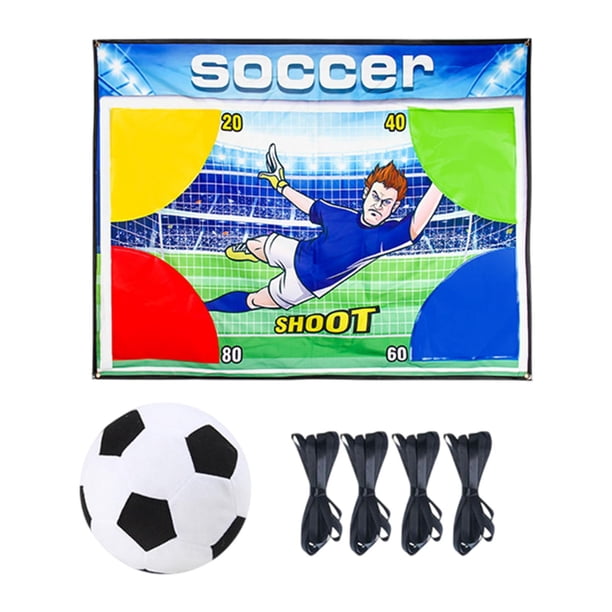 Lanzar juguetes de Target Tirate Juegos Target Sticky Sports Passing Target Game Sticky Goal para la diversión de la familia Park, Fiesta, Actividades Balón de fútbol