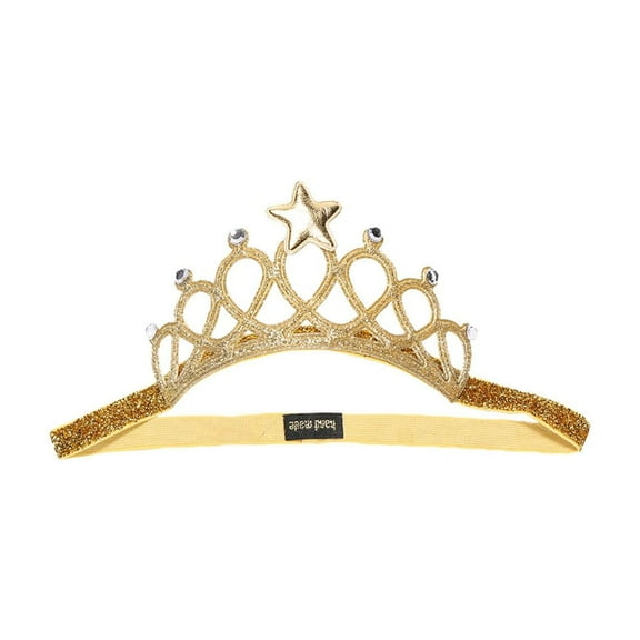 purcolt Baby Girl's Sweet Princess Fashion Crown Hair Band Children's Kids Crown Headband for Birthday Party Photography, 0-3 Years