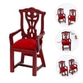 thumbnail image 4 of COMPUKAS Red Mini Toy Chair for DIY Craft Projects Made of Composite Material, 4 of 8