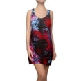 thumbnail image 5 of Women's Cut & Sew Racerback Dress (AOP) Red Candy Pop Canvas, 5 of 7
