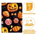 thumbnail image 2 of Halloween Pattern with Candy Elements Double Sided Garden Flag Decorative Weather Resistant Yard Flag, Large DIY Vertical Flag for Farmhouse Patio Lawn, 28x40 Inch, 2 of 6