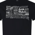 thumbnail image 4 of Inktastic South Dakota State Word Salad T-Shirt, 4 of 5