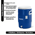 thumbnail image 2 of Igloo 5 Gallon Heavy Duty Beverage Cooler, Blue, 2 of 9