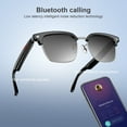 thumbnail image 2 of IOWODO Smart Glasses for Men and Women, Open Ear Bluetooth Audio Glasses, Sunglasses Built in Mic & Speakers, Blue Light Filter & UV Pretection Polarized Lenses, IP65 Waterproof Bluetooth Sunglasses, 2 of 6