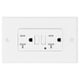 thumbnail image 4 of GFCI Outlet LD‑3008B Receptáculo de placas de pared inteligentes decorativas ABS con certificación ETL AC125V, 4 of 8