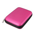 thumbnail image 2 of Hicess Portable Zipper Closure Earphones 2.5inch Hard Dive Memory Card Storage Case Bag, 2 of 7
