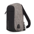 thumbnail image 2 of Mochila Cruzada Gris Cierre Frontal Wilys, 2 of 4