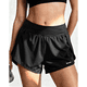thumbnail image 2 of 2 En 1 Gym Short  Bloosom Licra Deportiva De Doble Capa Con Bolsillo Negro Talla L, 2 of 5