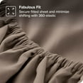 thumbnail image 4 of Bare Home 2-Pack Fitted Sheets - Premium 1800 Collection - Ultra-soft - Deep Pocket - Queen, Taupe, 4 of 8