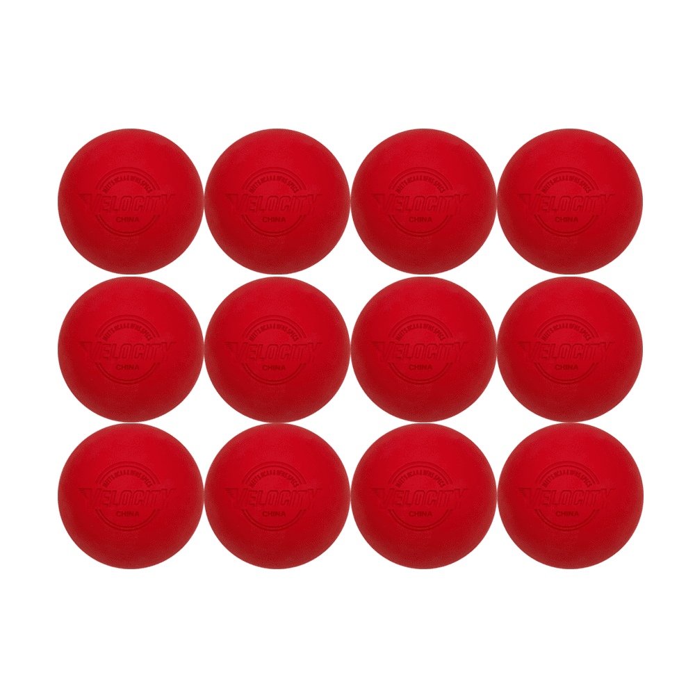 Velocity Lacrosse Balls Official Sized NFHS, SEI, and NCAA Approved