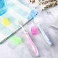 thumbnail image 4 of BESTYASH 10Pcs Tooth Brush Covers Case Assorted Color For Daily Travel Use, 4 of 8