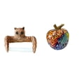 thumbnail image 1 of Porta Rollo De Papel Higiénico Con Forma De Búho, Escultura De Fruta Con Grafiti, Organizador De Toallas, Figura Nórdica Creativa, Decoración Para El Hogar, La Cocina Y El Bar, Regalo, 1 of 8