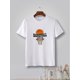 thumbnail image 2 of Camiseta con estampado de papá de baloncesto, camisetas para hombre, camiseta informal de manga corta para verano, camisetas de ocio, 2 of 8