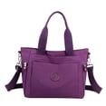 thumbnail image 1 of Bolsos de nylon para mujer Bolsa de viaje de nylon impermeable Bolsos ligeros Bolsa de transporte para hombre y mujer Bolso de nylon para el hombro, 1 of 6