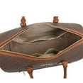 thumbnail image 5 of Michael Kors Travel Large Duffle Bag In PVC Signature (Brown), 5 of 8