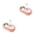 thumbnail image 3 of kurtrusly Cat Automatic Feeding Bowl Safe And Reliable Convenient And Practical Multifunctional Cat Food Bowl flesh pink 2Set, 3 of 6