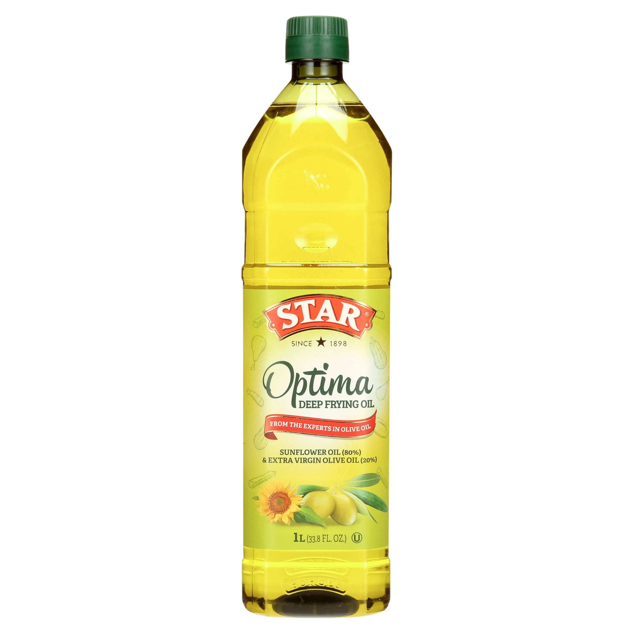 (2 pack) Star Optima Deep Frying Oil, 1 L